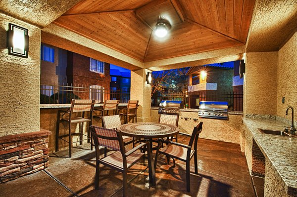 grill area at Allure at Tempe Apartments