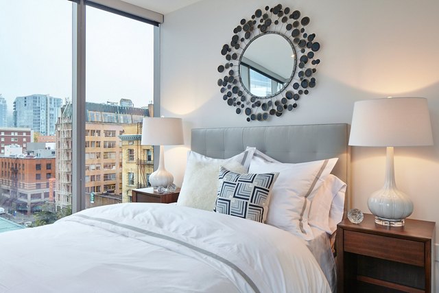 Park Avenue West Apartments Bedroom in Portland OR