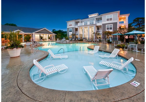 pool at Headwaters at Autumn Hall Apartments