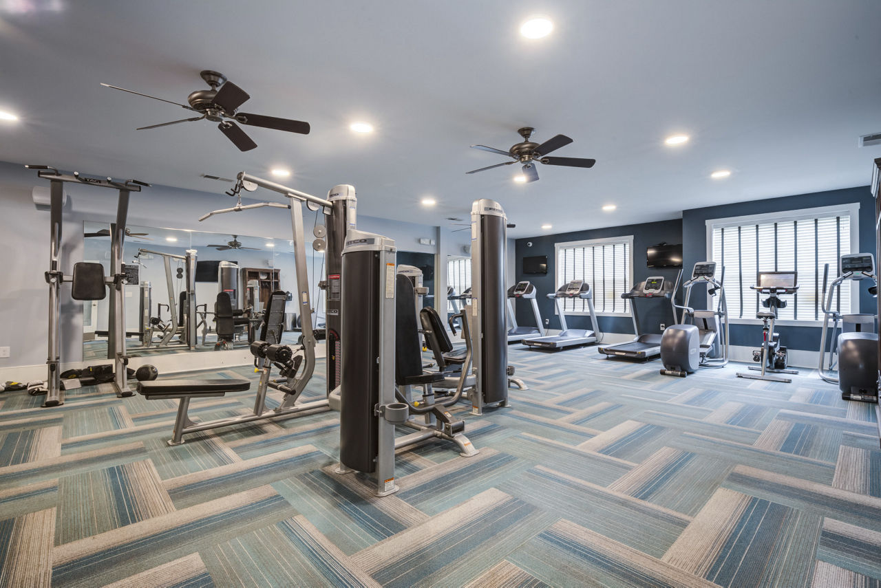 Gym at Headwaters At Autumn Hall Apartments (2 of 2)