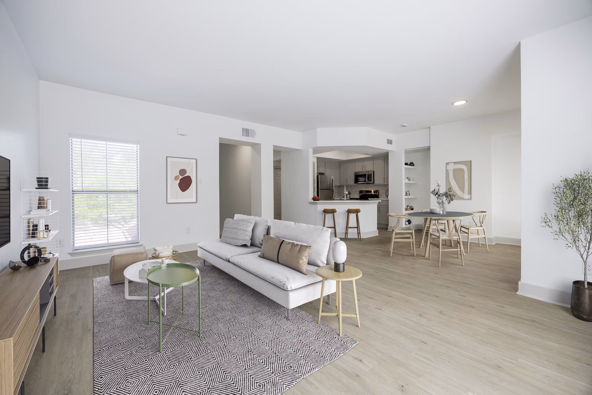 living room at Barton Creek Villas Apartments