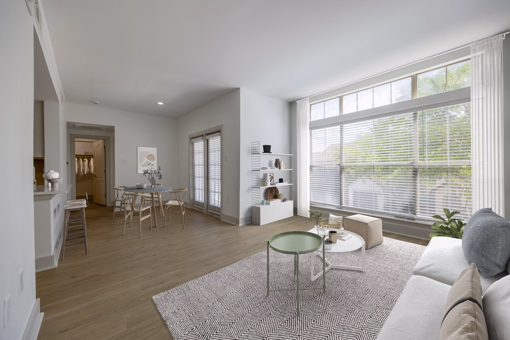living room at Barton Creek Villas Apartments
