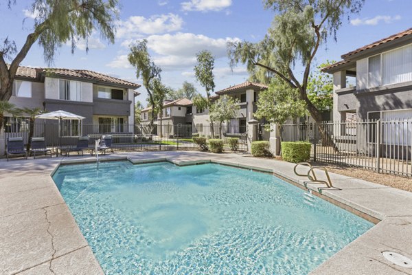 pool at Vista Grove Apartments