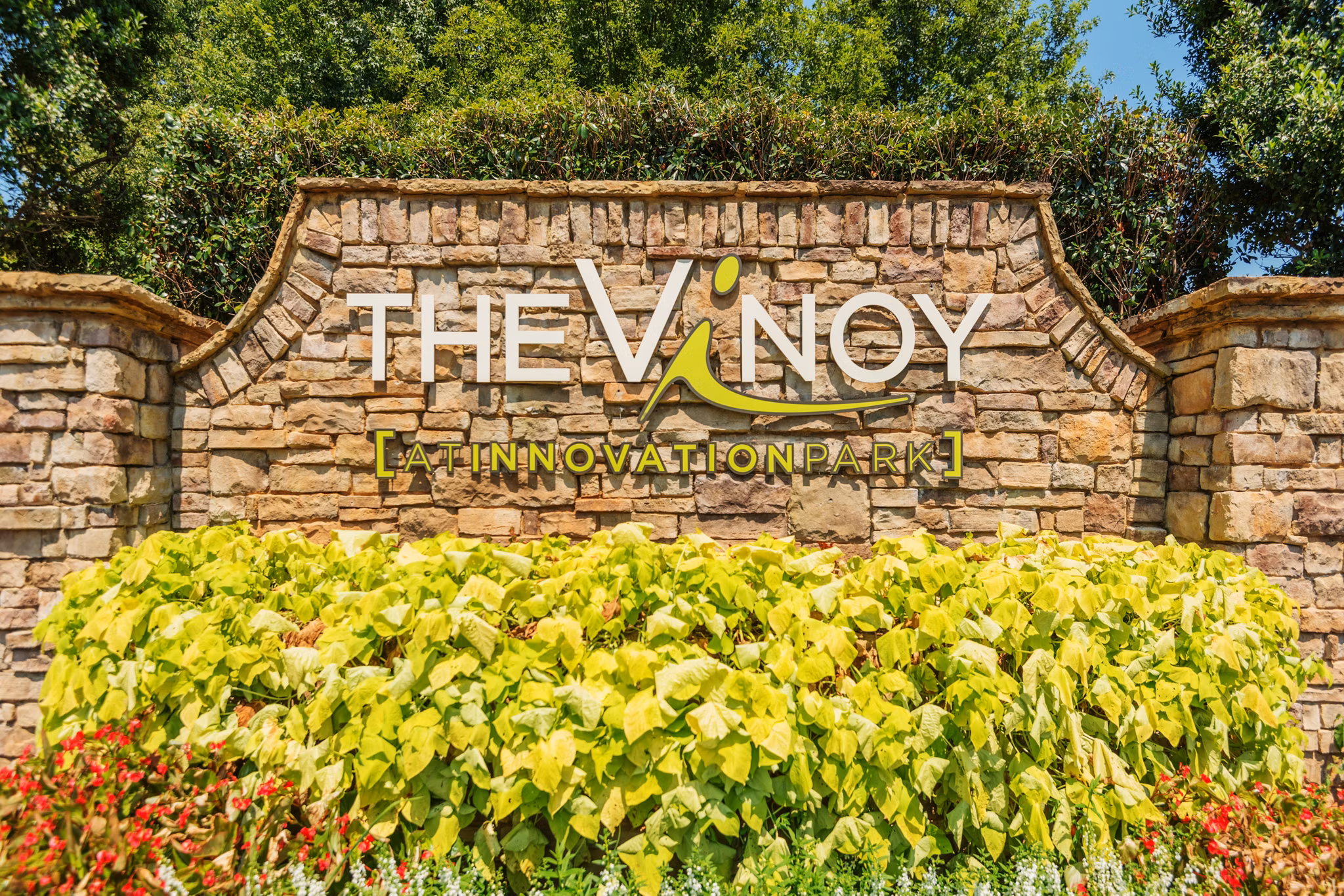 signage at The Vinoy at Innovation Park Apartments