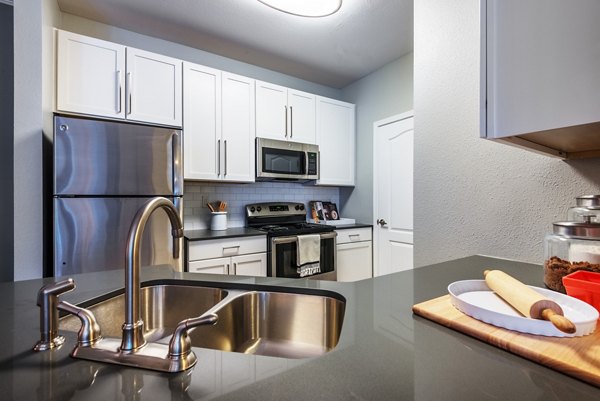 kitchen at The Vinoy at Innovation Park Apartments