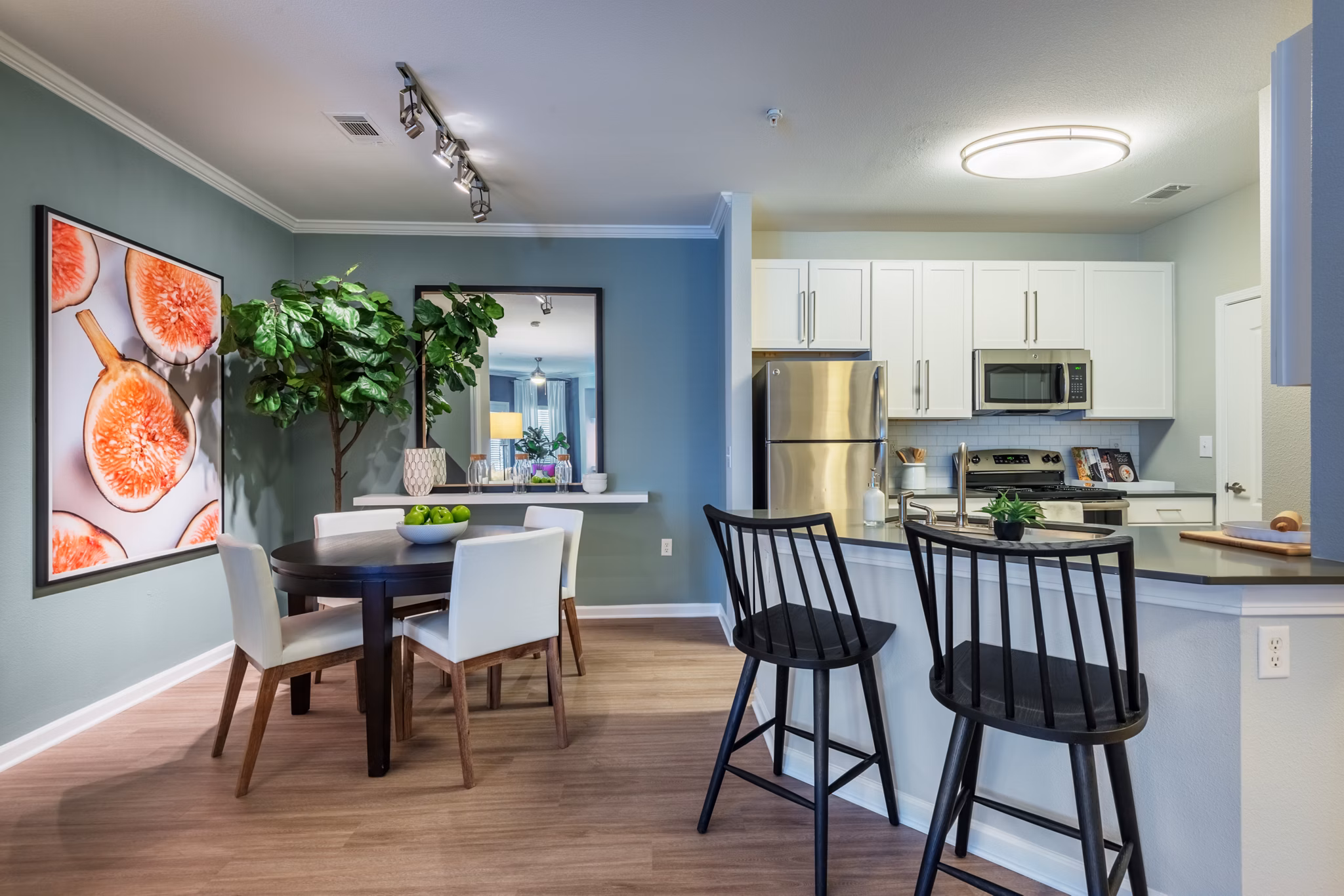 kitchen at The Vinoy at Innovation Park Apartments