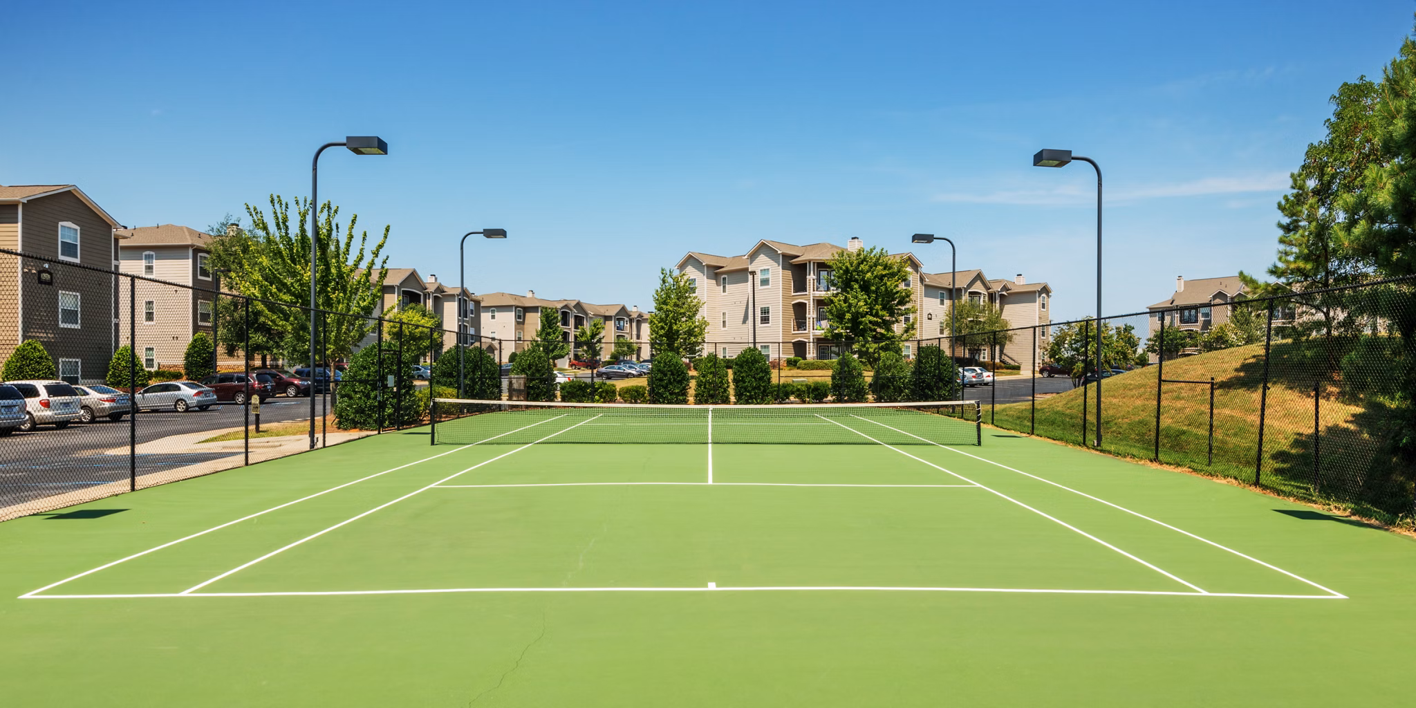 sport court at The Vinoy at Innovation Park Apartments