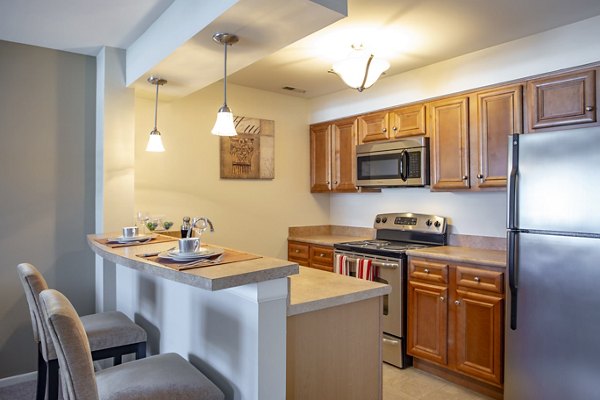 kitchen at Waterford Place Apartments