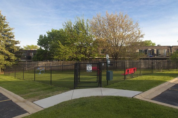 dog park at Waterford Place Apartments