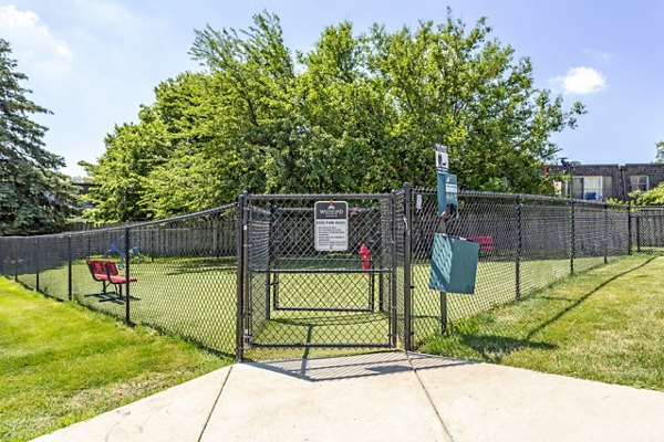 dog park at Waterford Place Apartments