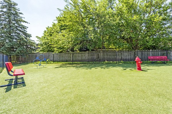 dog park at Waterford Place Apartments