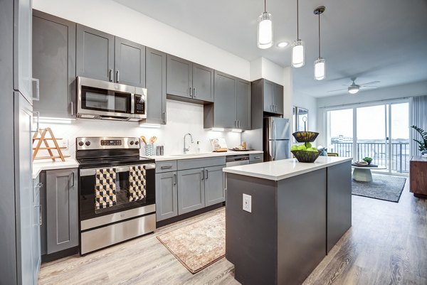 kitchen at Lakeshore Pearl 2 Apartments