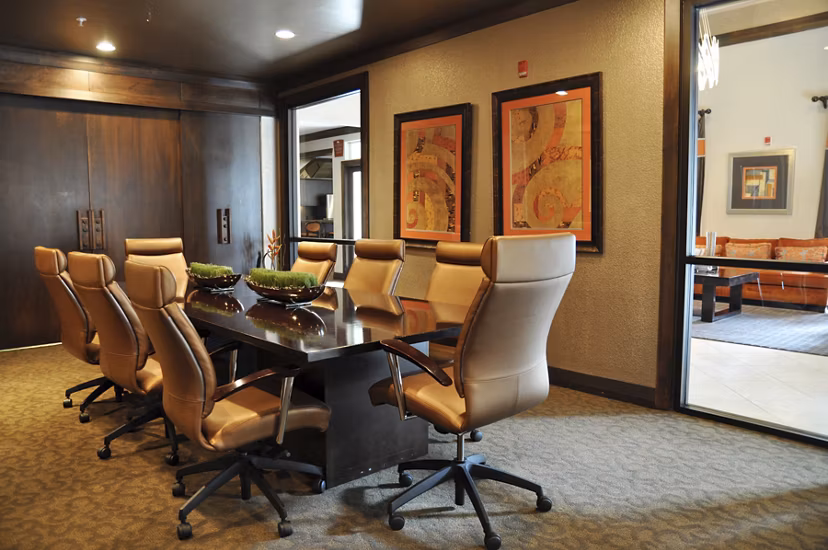 Elegant clubhouse featuring modern decor and recreational spaces at Avanti Cityside Apartments