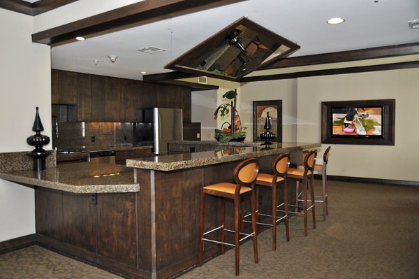 Luxurious clubhouse featuring modern amenities at Avanti Cityside Apartments