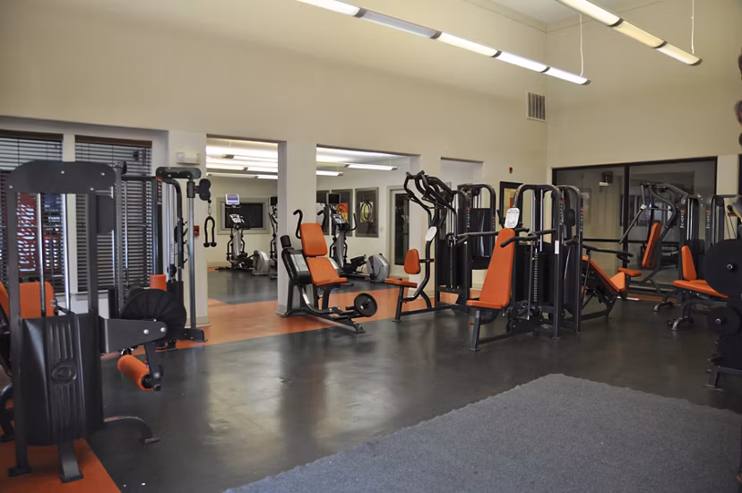 Fitness center with state-of-the-art equipment at Avanti Cityside Apartments