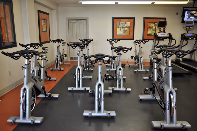 State-of-the-art fitness center with modern equipment at Avanti Cityside Apartments, ideal for active urban lifestyles