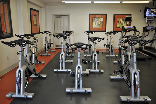 State-of-the-art fitness center with modern equipment at Avanti Cityside Apartments, ideal for active urban lifestyles
