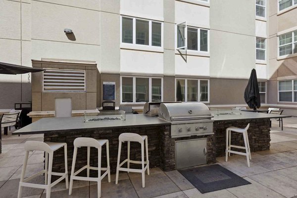 grill area at Portola at Southglenn Apartments