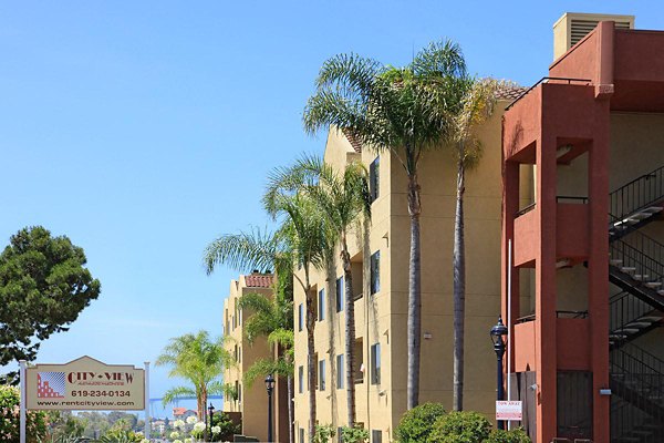 exterior at City View Apartments