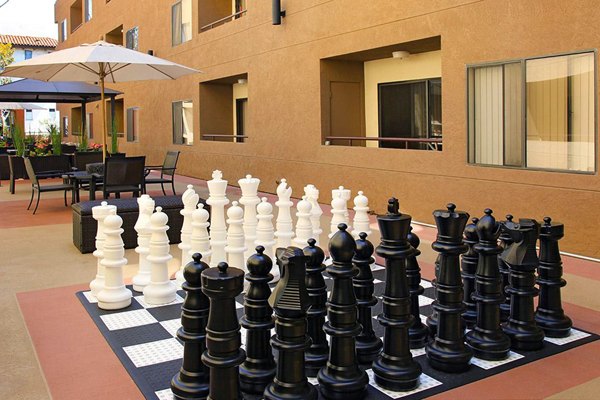 patio at City View Apartments