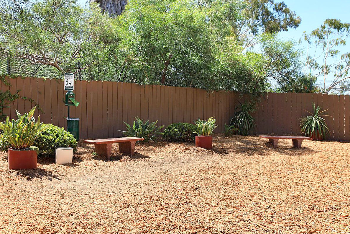 Dog park at City View Apartments