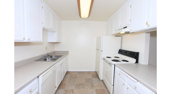 kitchen at Ocean Breeze Apartments