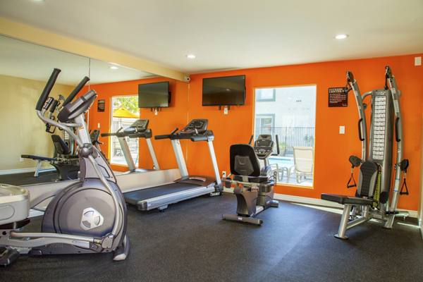 Fitness Center at Whispering Oaks Apartments