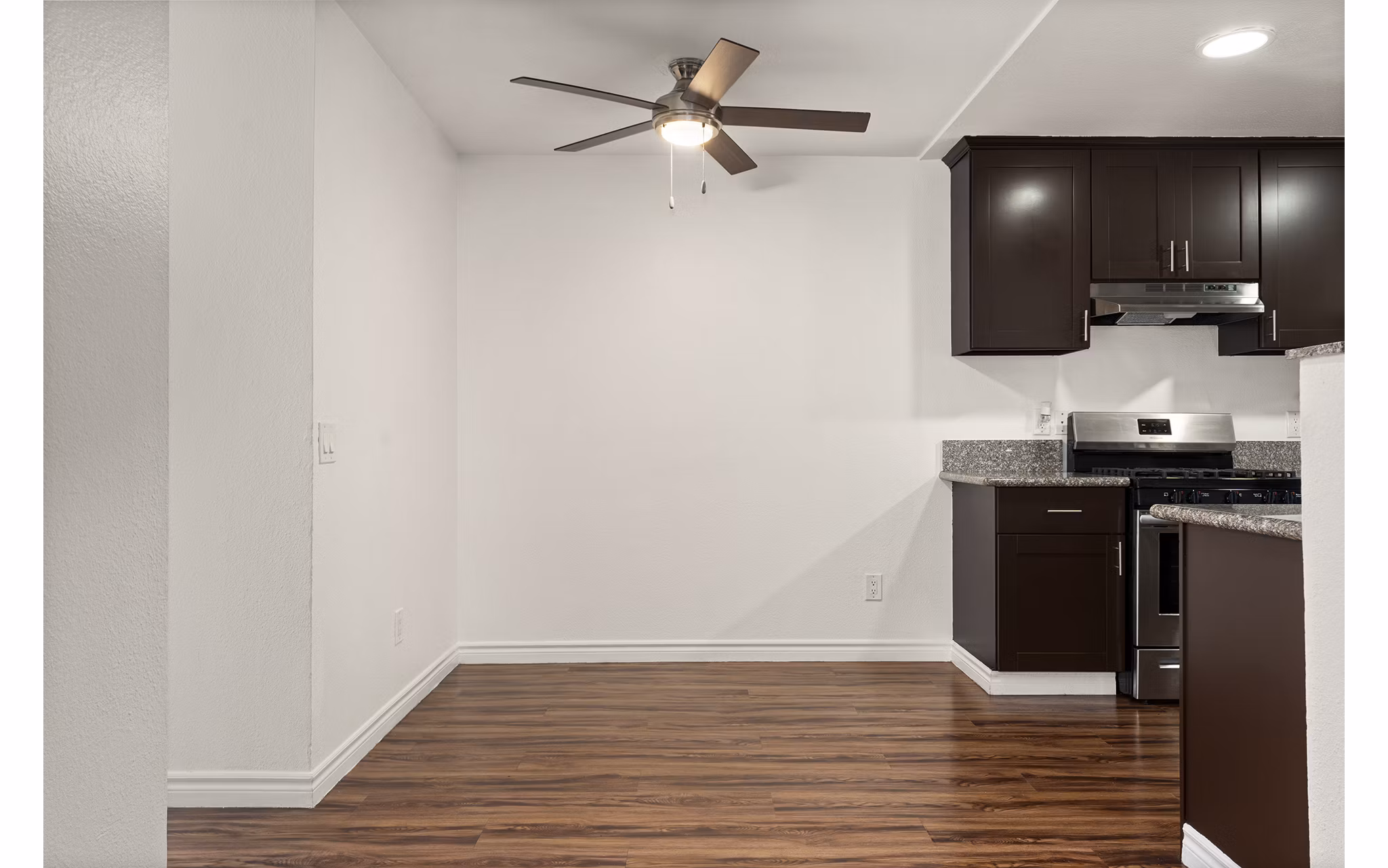 kitchen at Whispering Oaks Apartments 