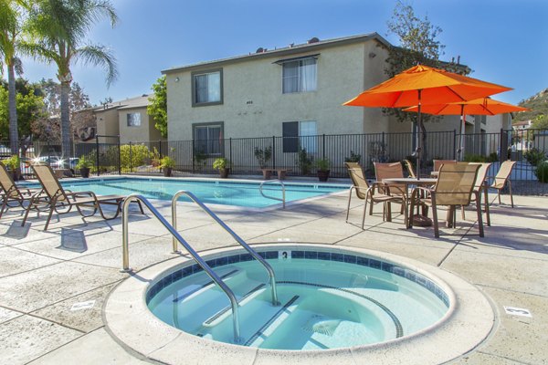 Pool at Whispering Oaks Apartments