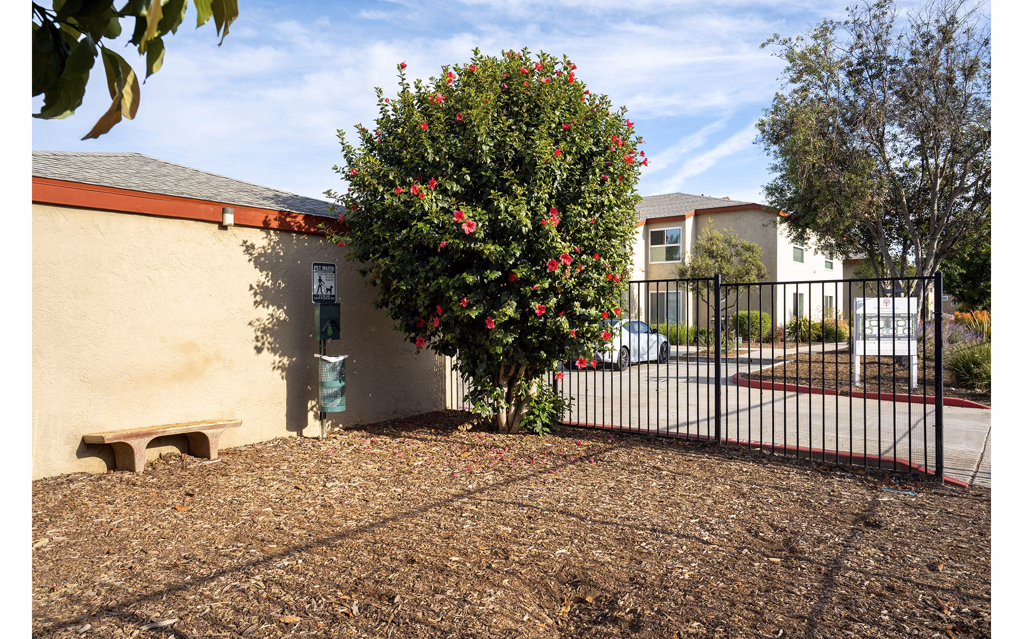 recreational area at Whispering Oaks Apartments 