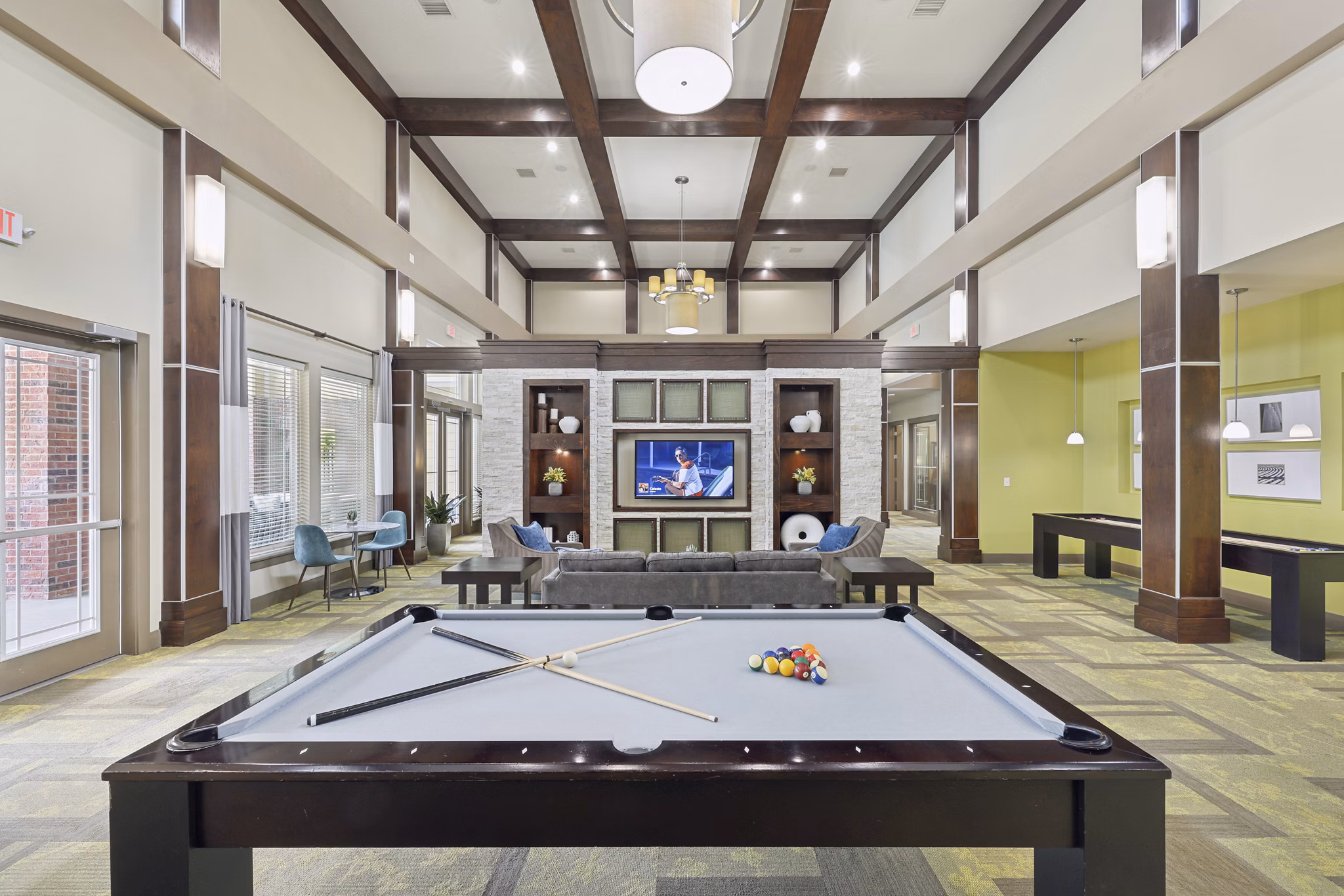Clubhouse/Lobby at Stone Pointe Apartments