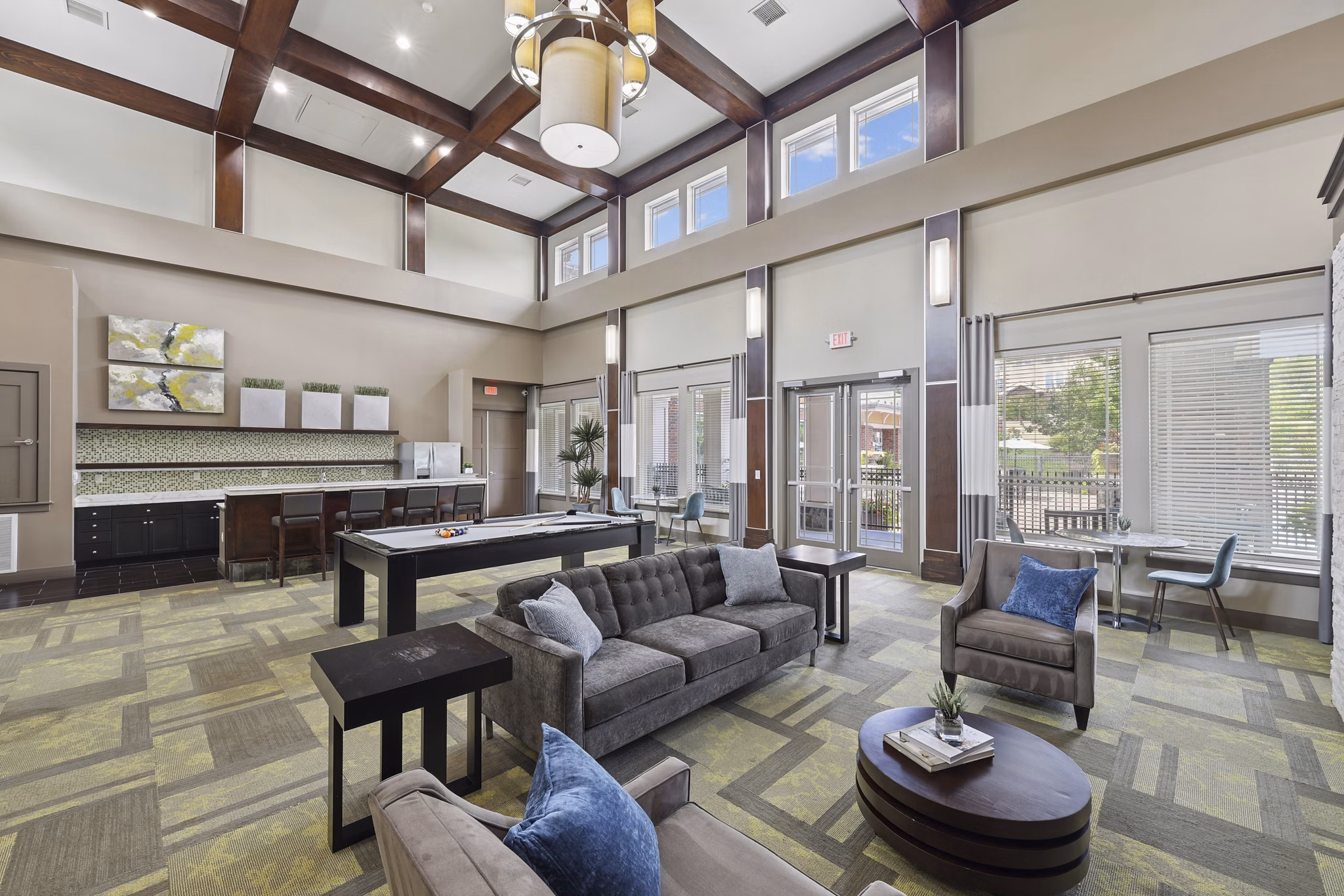 Clubhouse/Lobby at Stone Pointe Apartments
