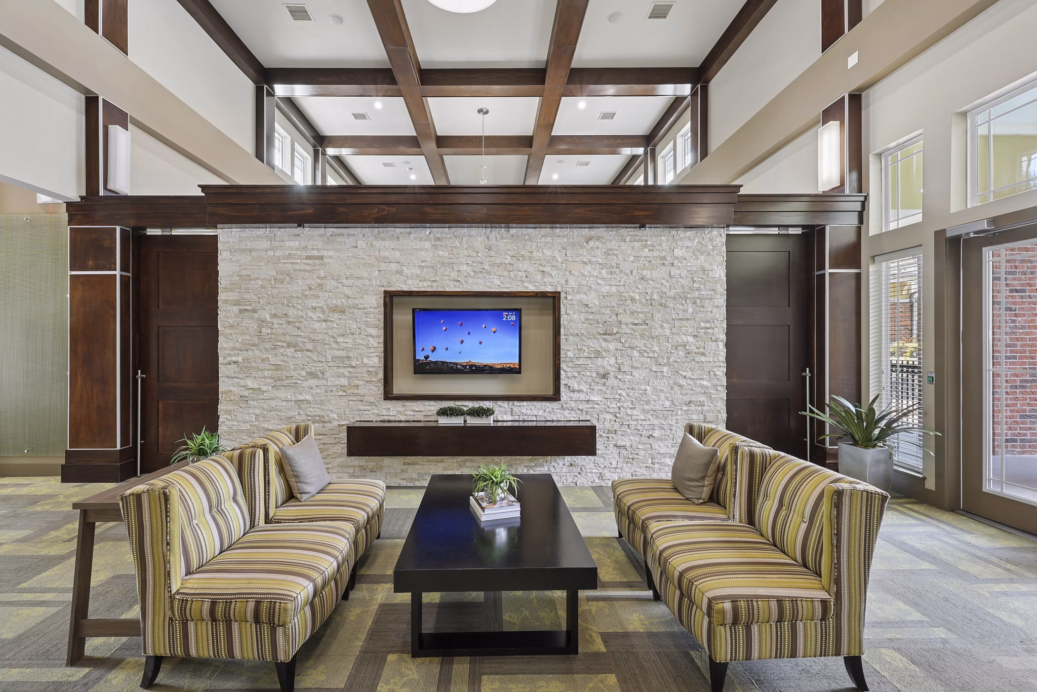 Clubhouse/Lobby at Stone Pointe Apartments