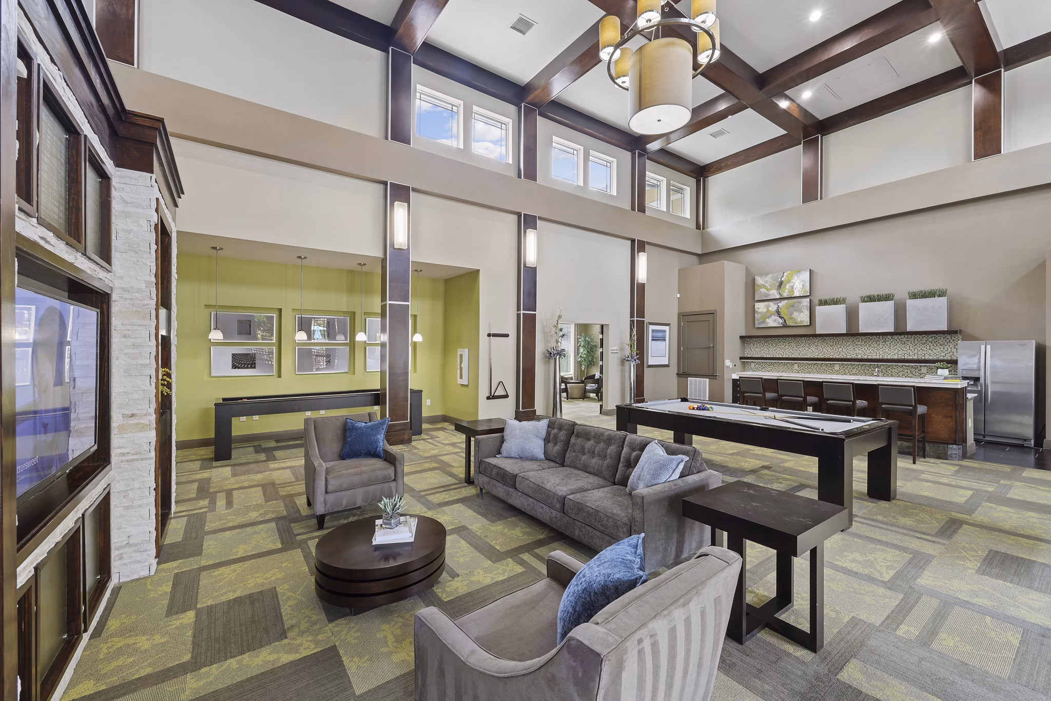 clubhouse at Stone Pointe Apartments 