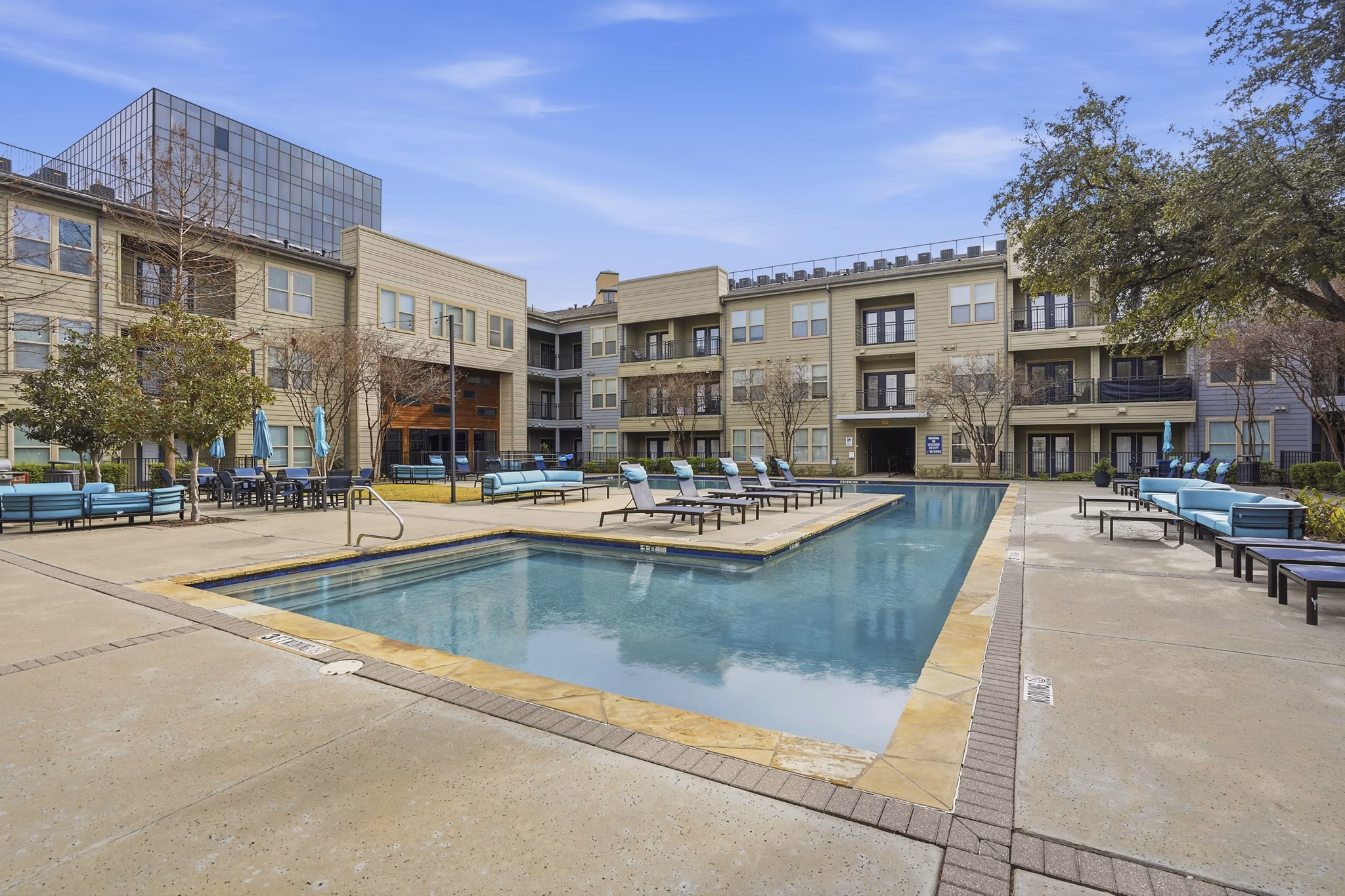 pool at Sola Galleria Apartments