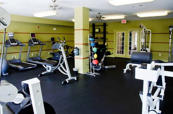 fitness room at Residences at Gramercy Apartments