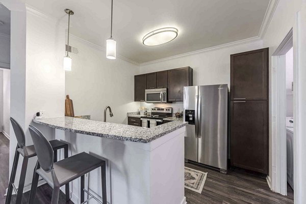kitchen at 95twenty Apartments 