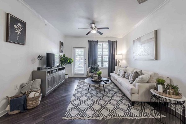 living room at 95twenty Apartments 