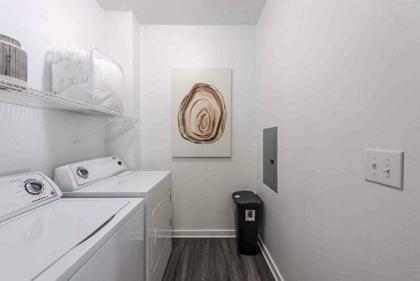 laundry facility at 95twenty Apartments 