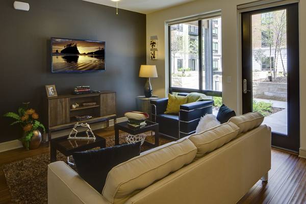 living room at The Miles