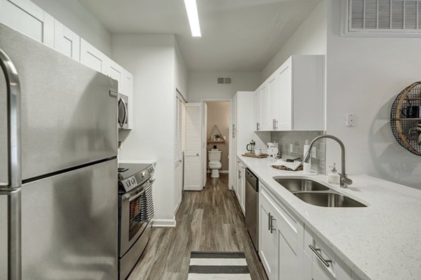 kitchen at Commons Park West Apartments