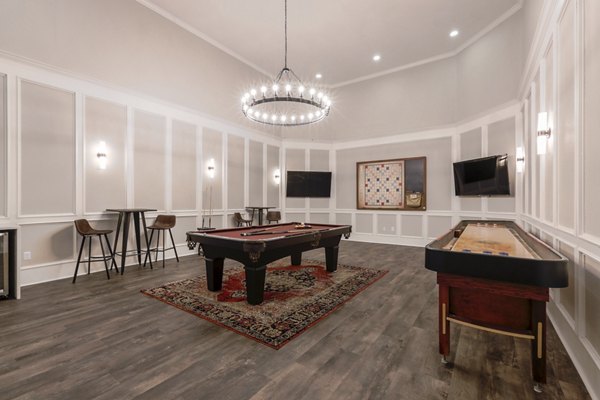 game room at Avana Thornton Station Apartments