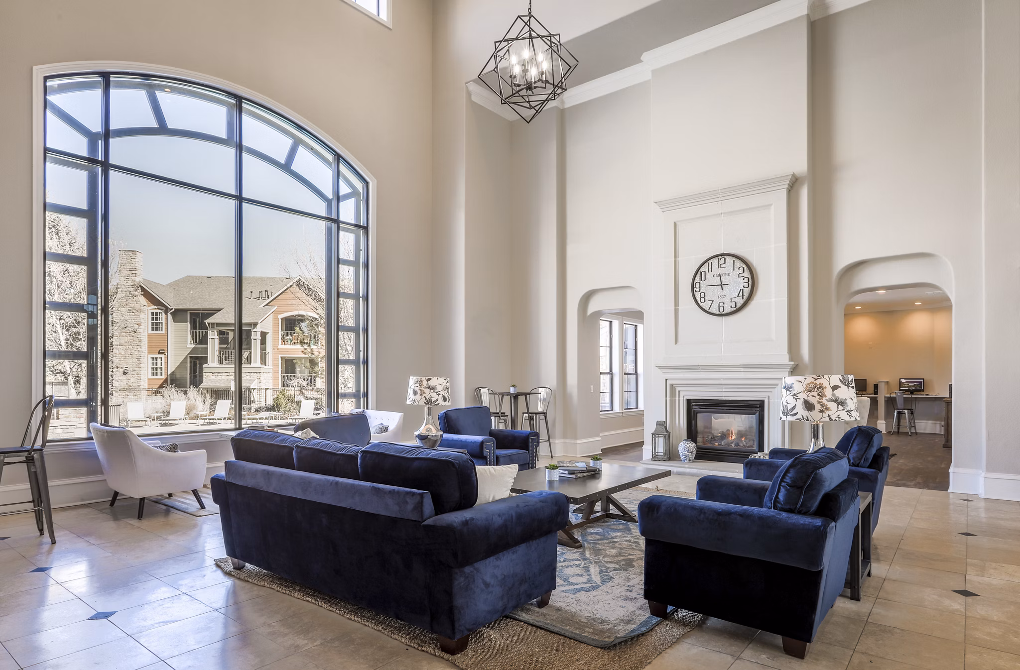 Modern meeting facility at Avana Thornton Station Apartments for business and community gatherings