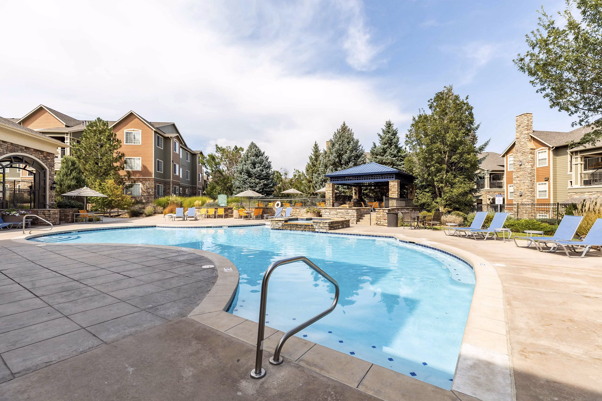 Pool at Avana Thornton Station Apartments