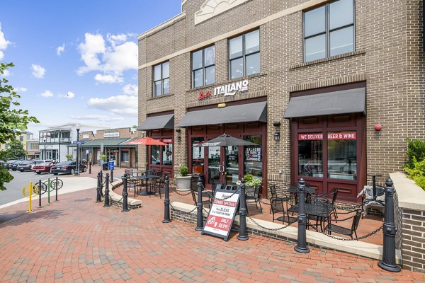 Charming neighborhood view near Townes at Herndon Apartments