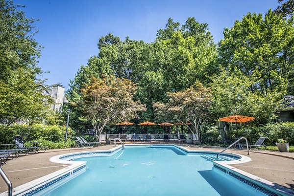 Resort-style pool at Windsor at Fairlakes Apartments offering relaxation and recreation amenities for residents