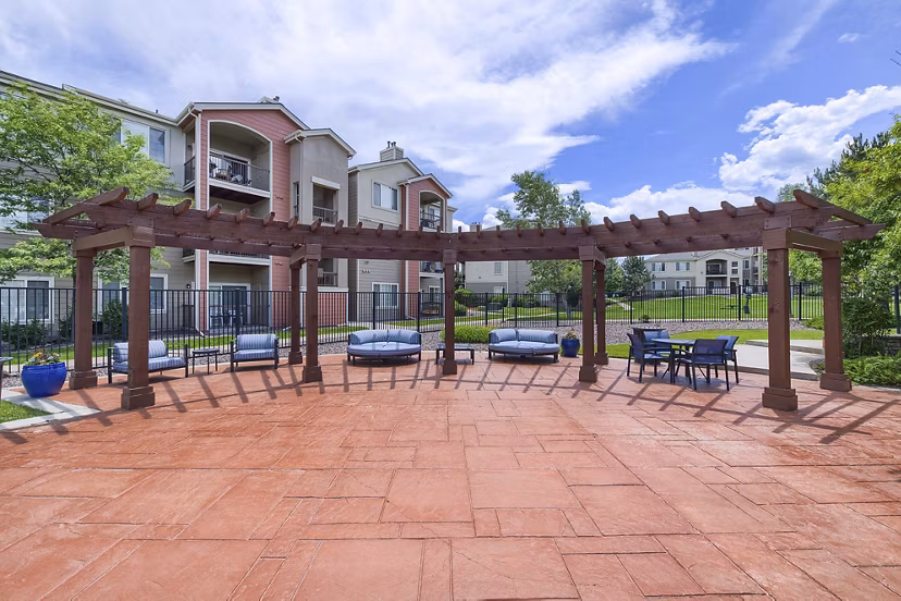 patio at Whisper Creek Apartments