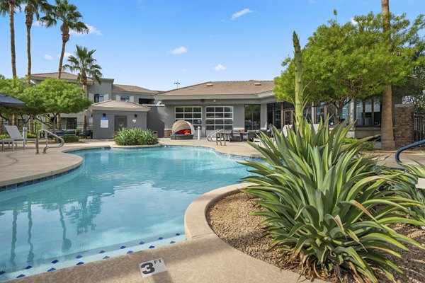 pool at Indigo Apartments