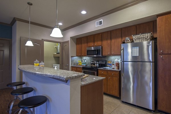 kitchen at Montage at Cinco Ranch Apartments