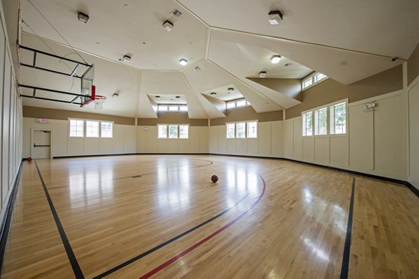 Sport court for basketball and tennis at Montage at Cinco Ranch Apartments in an upscale community